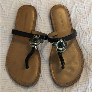 Black Bee Sandals